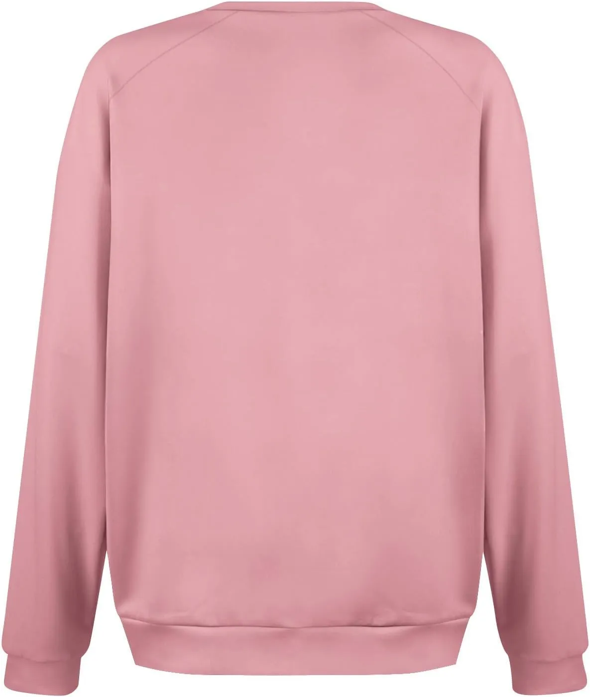 Womens Crewneck Sweatshirt Raglan Sleeve Pullover Sweatshirts No Hood Loose Fit Sweat Shirts Fall Outfits with Pocket