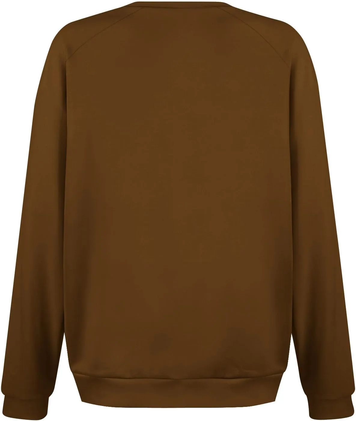 Womens Crewneck Sweatshirt Raglan Sleeve Pullover Sweatshirts No Hood Loose Fit Sweat Shirts Fall Outfits with Pocket