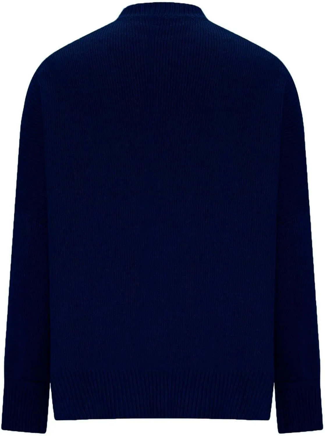 Womens Sweaters Causal Crewneck Batwing Sleeve Knit Top Side Split Oversized Pullover Sweater Loose Jumper Knitwear