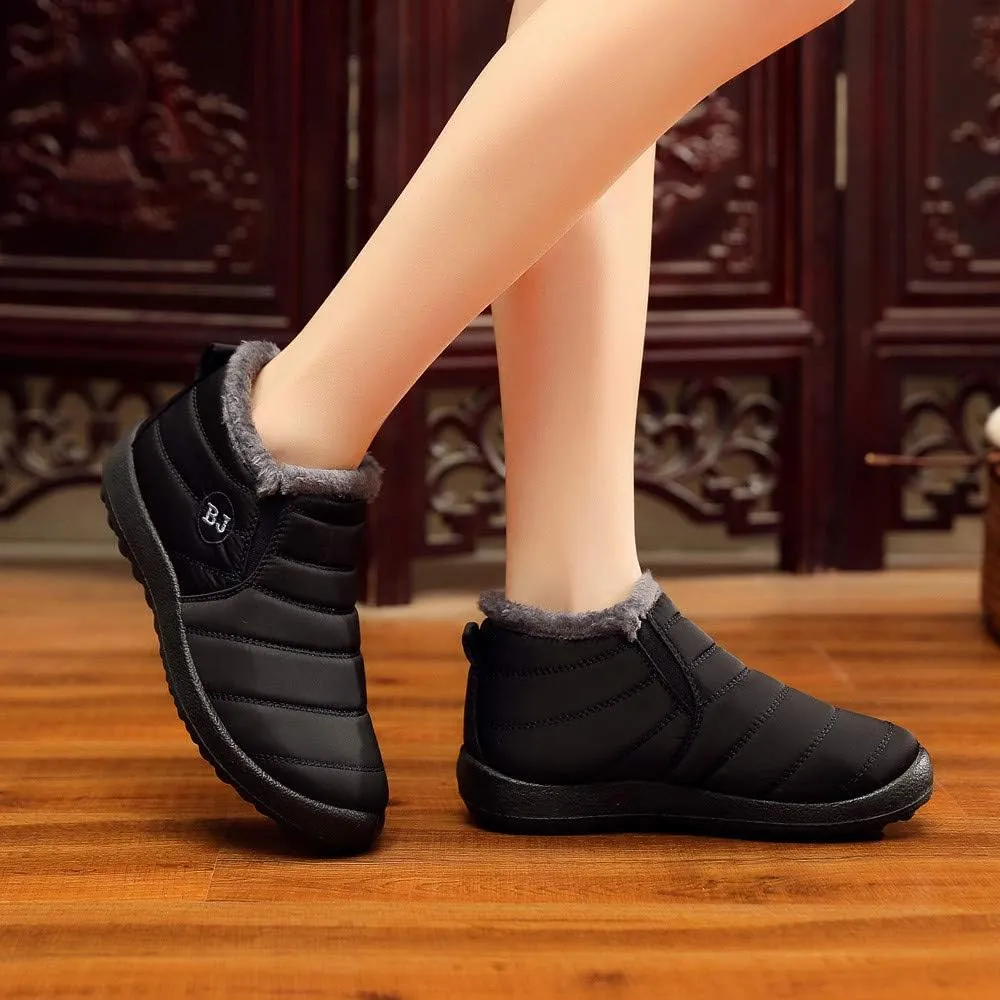 Womens Winter Boots Waterproof Wide Leg Women Snow Booties Cute Tall Winter Boots for Women Tall Snow Boots for Women Cute Botas De Invierno Mujer Oferta