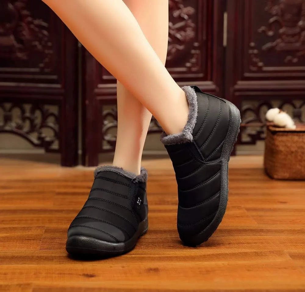 Womens Winter Boots Waterproof Wide Leg Women Snow Booties Cute Tall Winter Boots for Women Tall Snow Boots for Women Cute Botas De Invierno Mujer Oferta