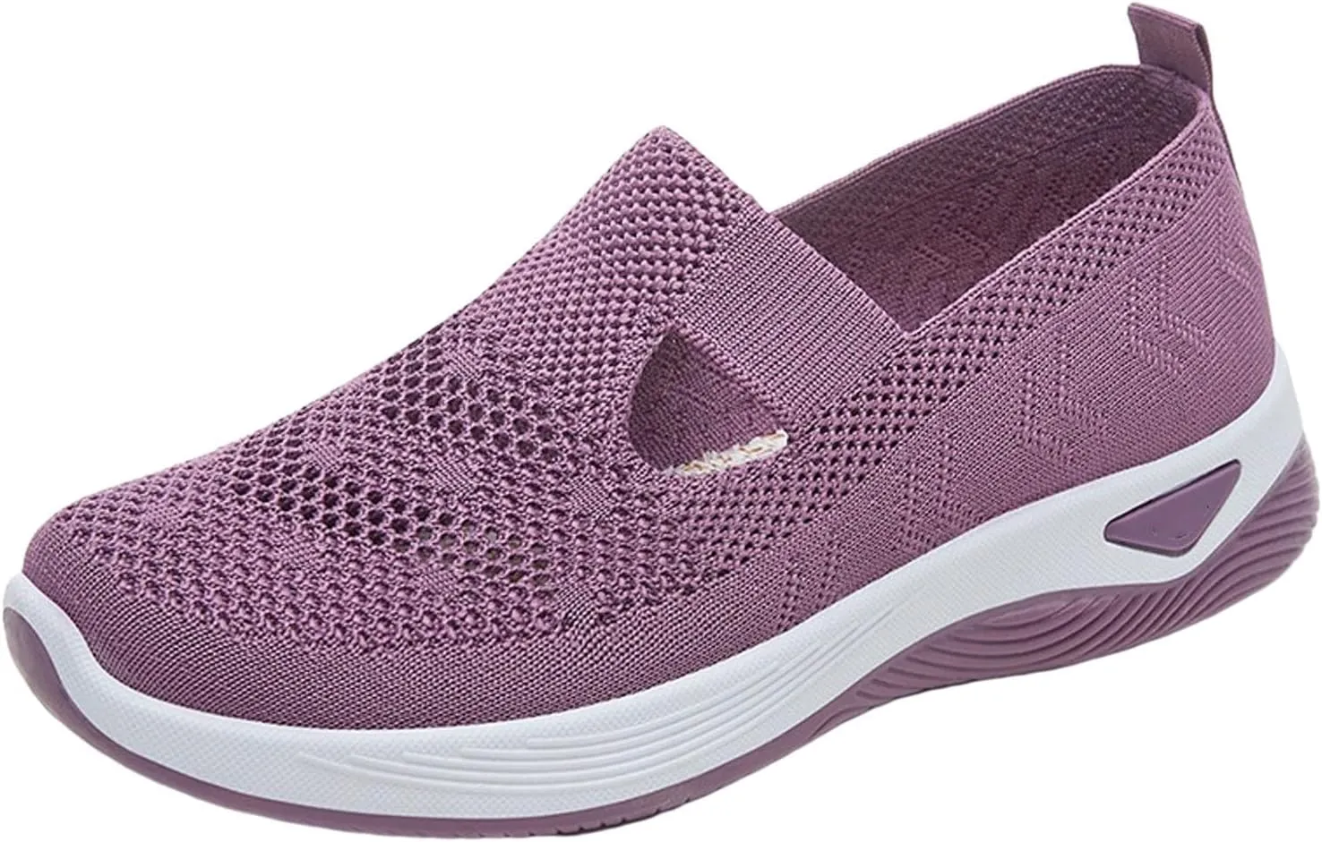 Women's Woven Orthopedic Breathable Soft Shoes in Sneakers Arch Support, Diabetes Foam Shoes Walking Anti-Skid Sports Shoes