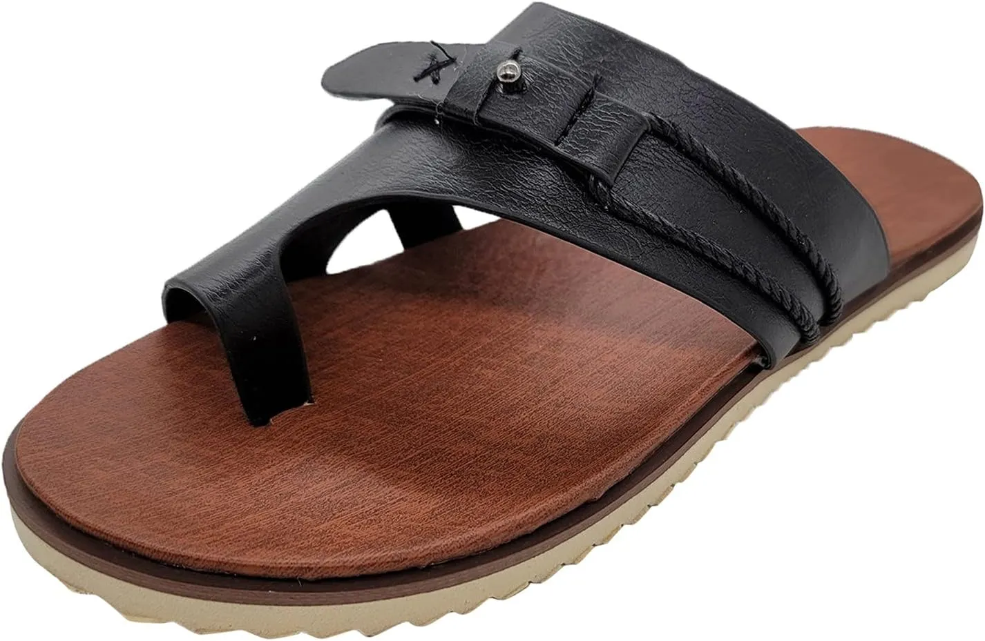ZSpzx Summer Sandals for Women 2025,Orthopedic Wedge Dressy Flat Ring Toe Casual Boho Non Slip-on Beach Shoes Comfortable Outdoor Foot Arch Supports Flip Flops Slide Plantar Fasciitis Bunion Slides